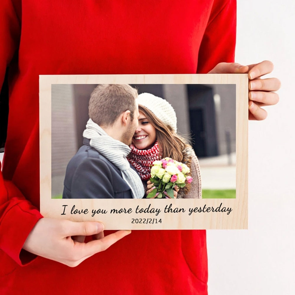 Your Photo Printed on Quality Wood - myphoto-gift.com