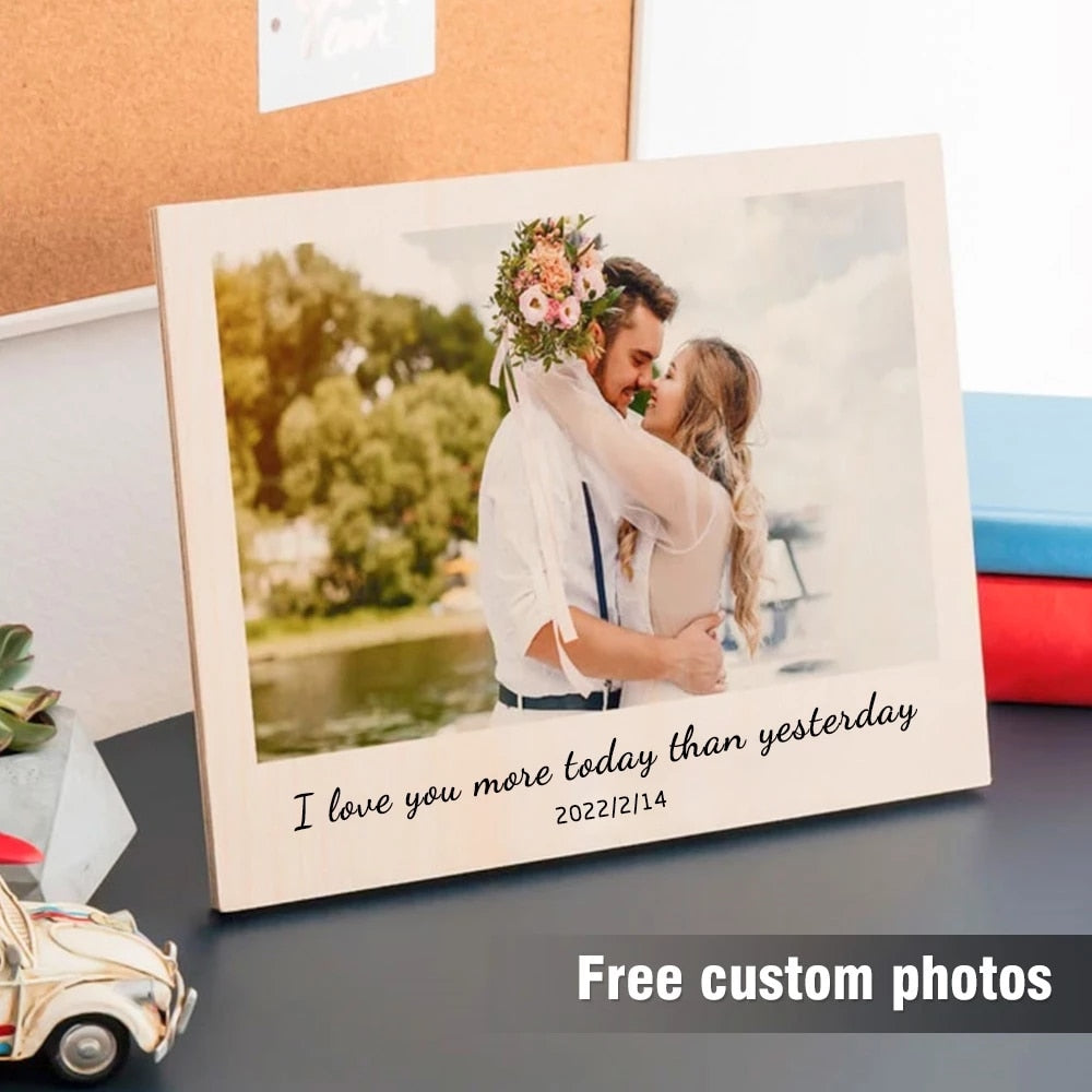 Your Photo Printed on Quality Wood - myphoto-gift.com